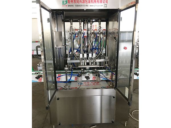 全自动直线柱塞式灌装机